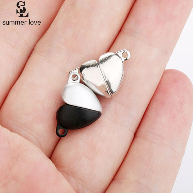 Jewelry Making For Couples - 10 Sets/Lot Heart Shaped Strong Magnetic