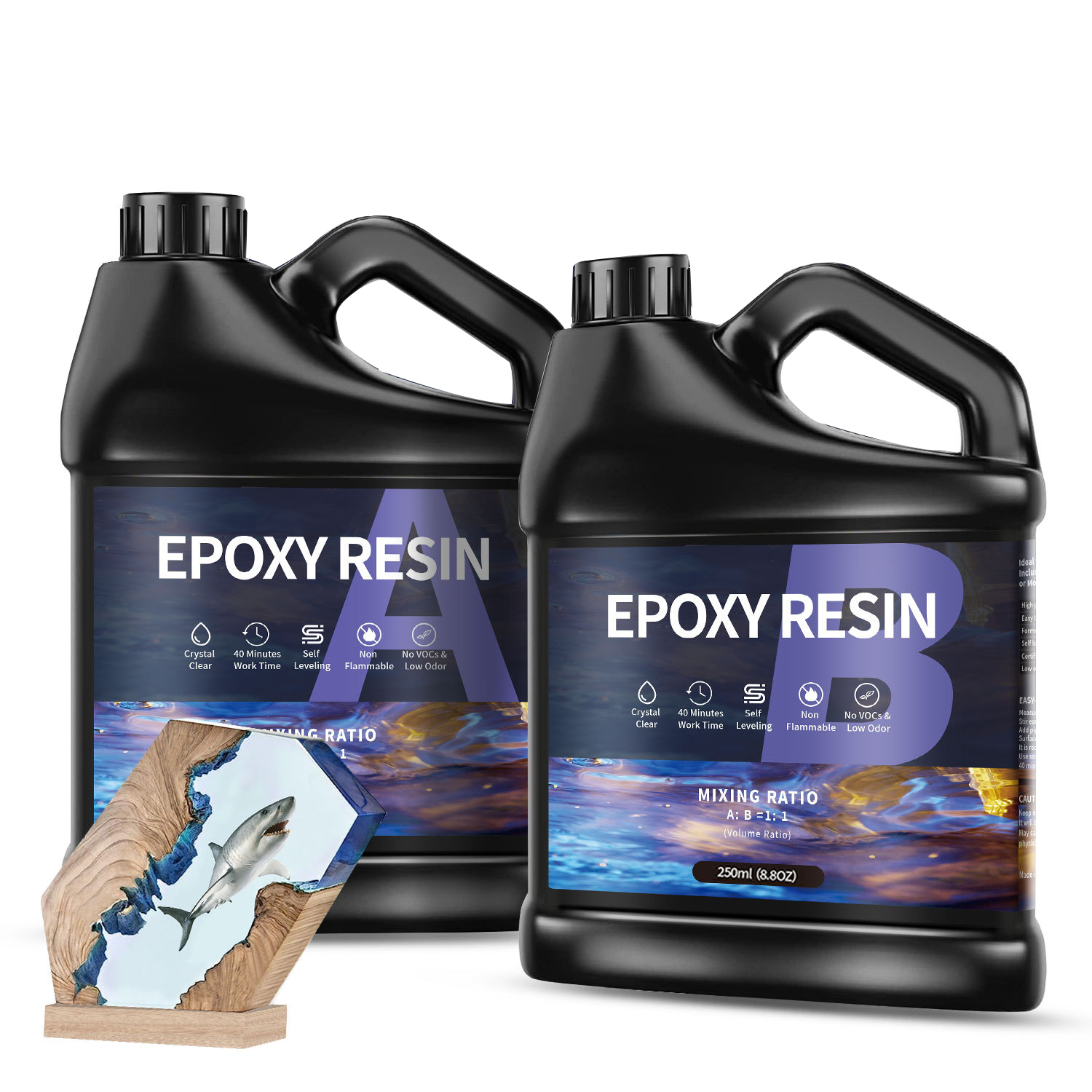 Jewelry Making Degree - 500g/1000g AB Epoxy Resin Glue High