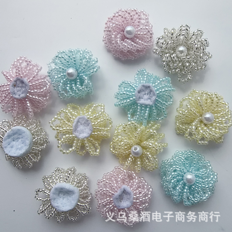Jewelry Making For Adults - Pearl Beaded Flower Shoe Charm Accessory