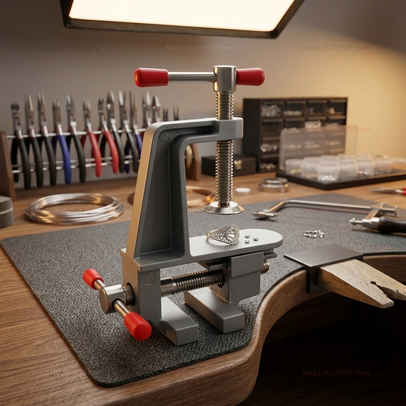 Aluminum Mini Table Bench Vice - Jewelry Making Table recension och pris