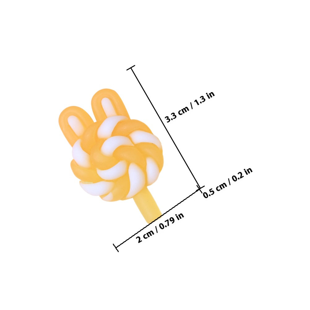 24Pcs Cute Cartoon Lollipop Ch - Jewelry Making Resin recension och pris