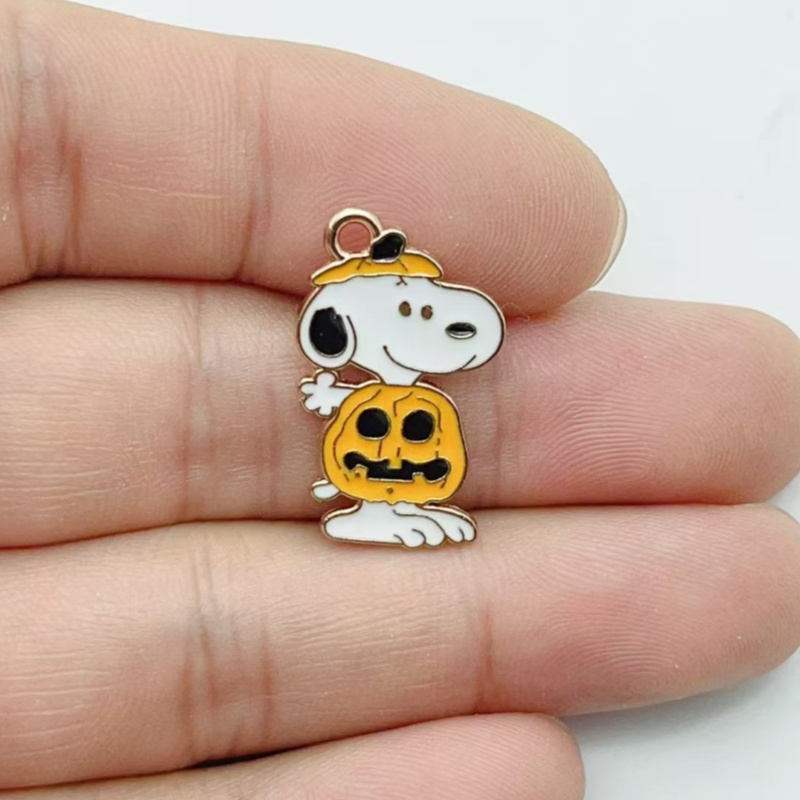 10Pcs Cute Halloween Cartoon P - Jewelry Making Factory recension och pris
