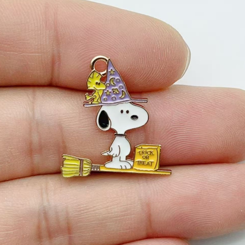 10Pcs Cute Halloween Cartoon P - Jewelry Making Factory recension och pris