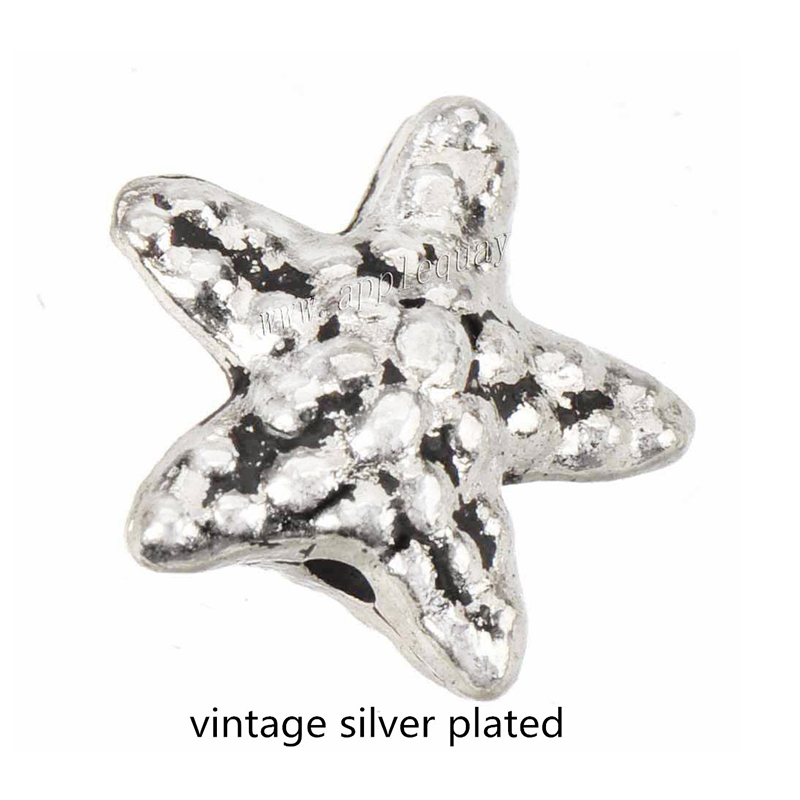 40pcs Starfish Beads For Jewel - Jewelry Making Silver recension och pris