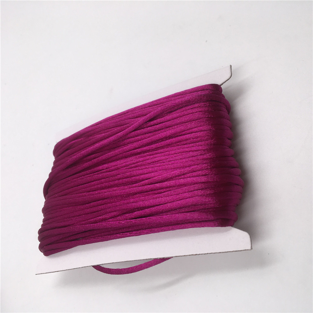 2mm Braided Macrame Silk Macra - Knotting Cord Silk recension och pris