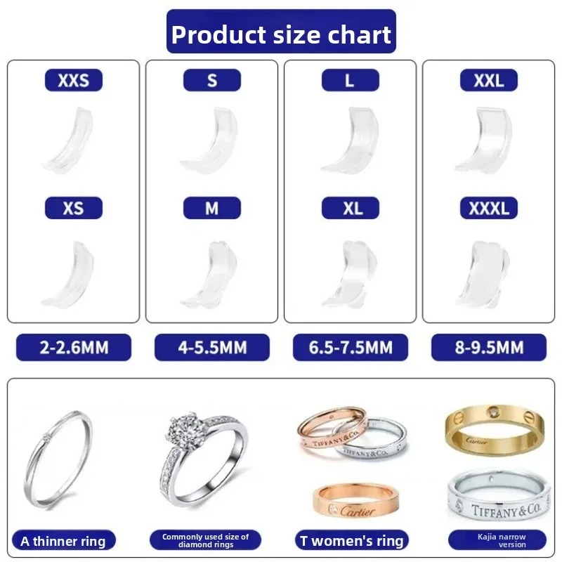 Invisible Silicone Ring Sizer  - Jewelry Making Ring Tool recension och pris