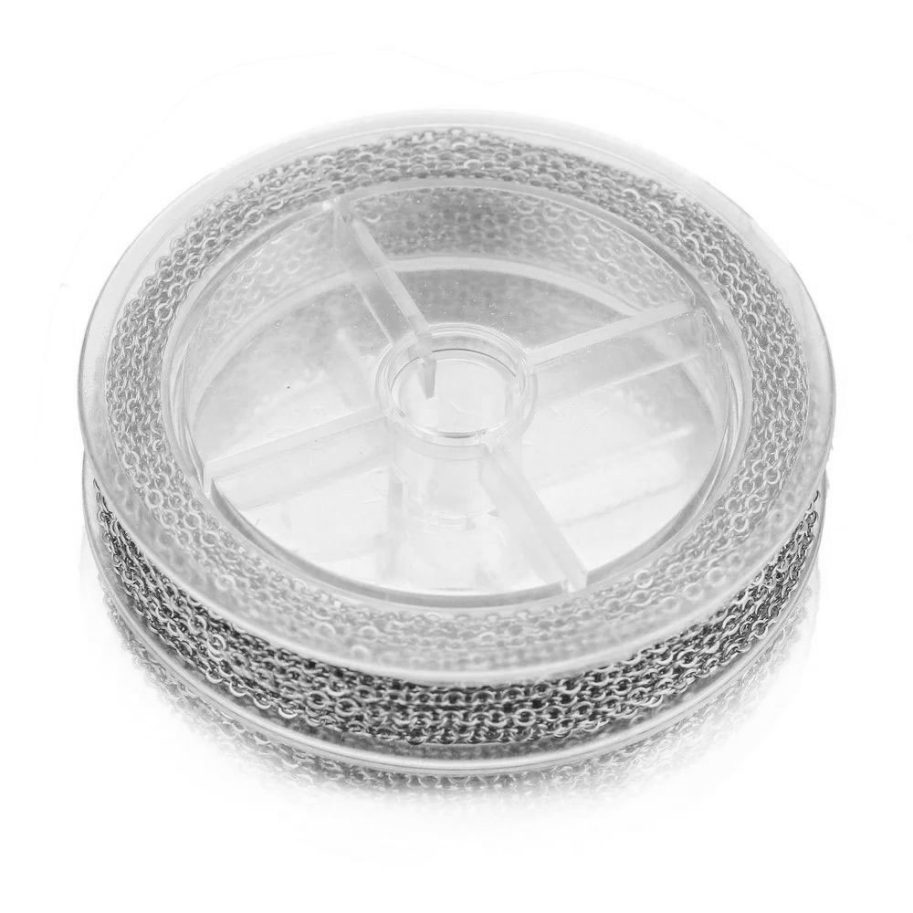 10m/roll No Fade Stainless Ste - Chain Roll Cable recension och pris