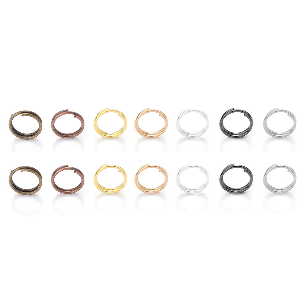 50-200pcs 4-20mm Metal Open Ju - Jewelry Making Jump Rings recension och pris