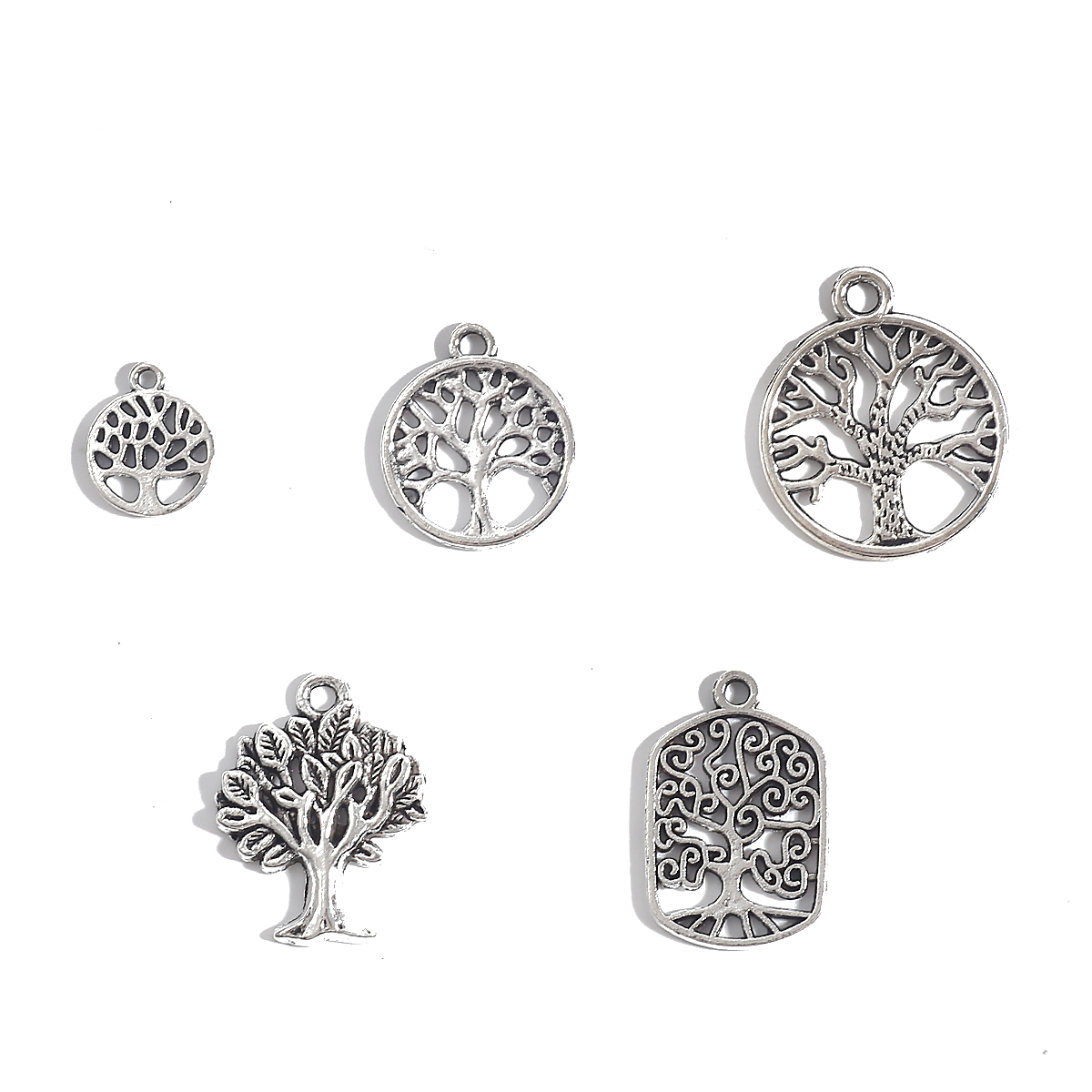 Antique Silver Plated Connecto - Jewelry Making Silver recension och pris