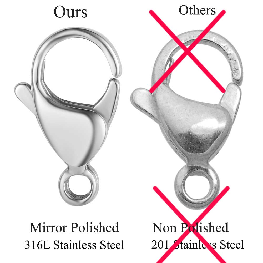20/30/40 316L Stainless Steel  - Jewelry Making Factory recension och pris