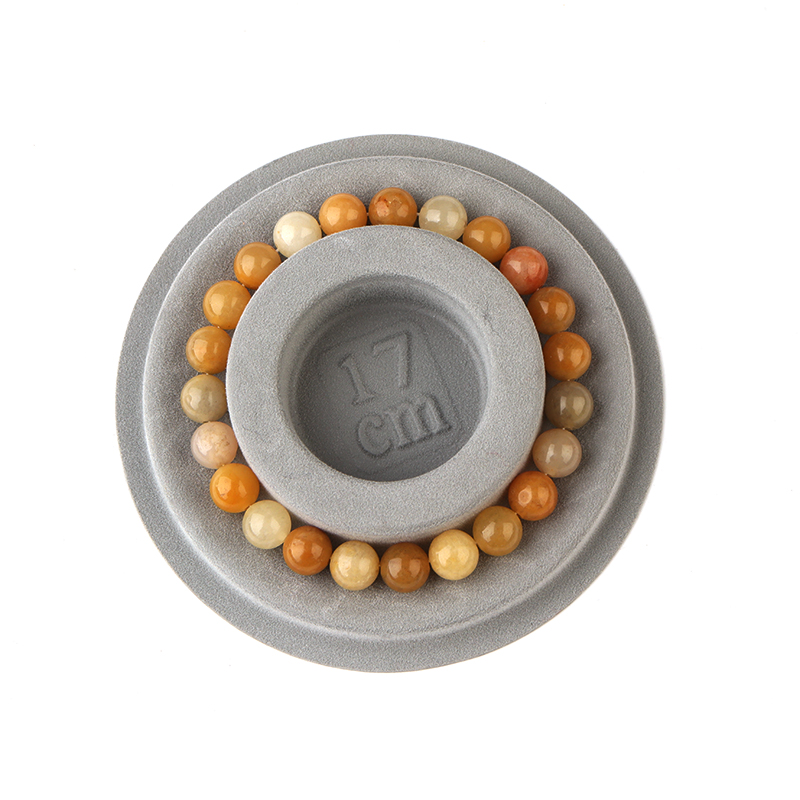 1PC Grey Flocked Bead Board Br - Jewelry Making Table recension och pris