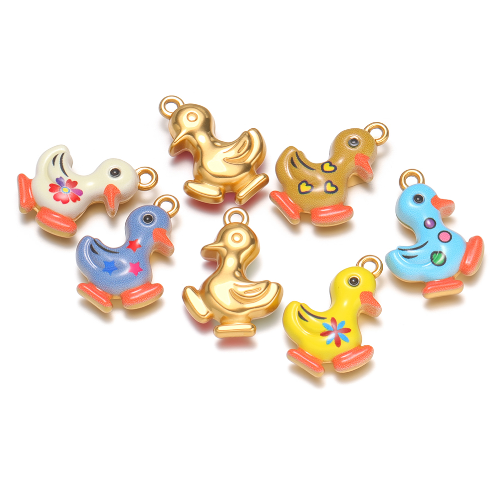 4pcs Stainless Steel Enamel Cu - Jewelry Making For Kids recension och pris