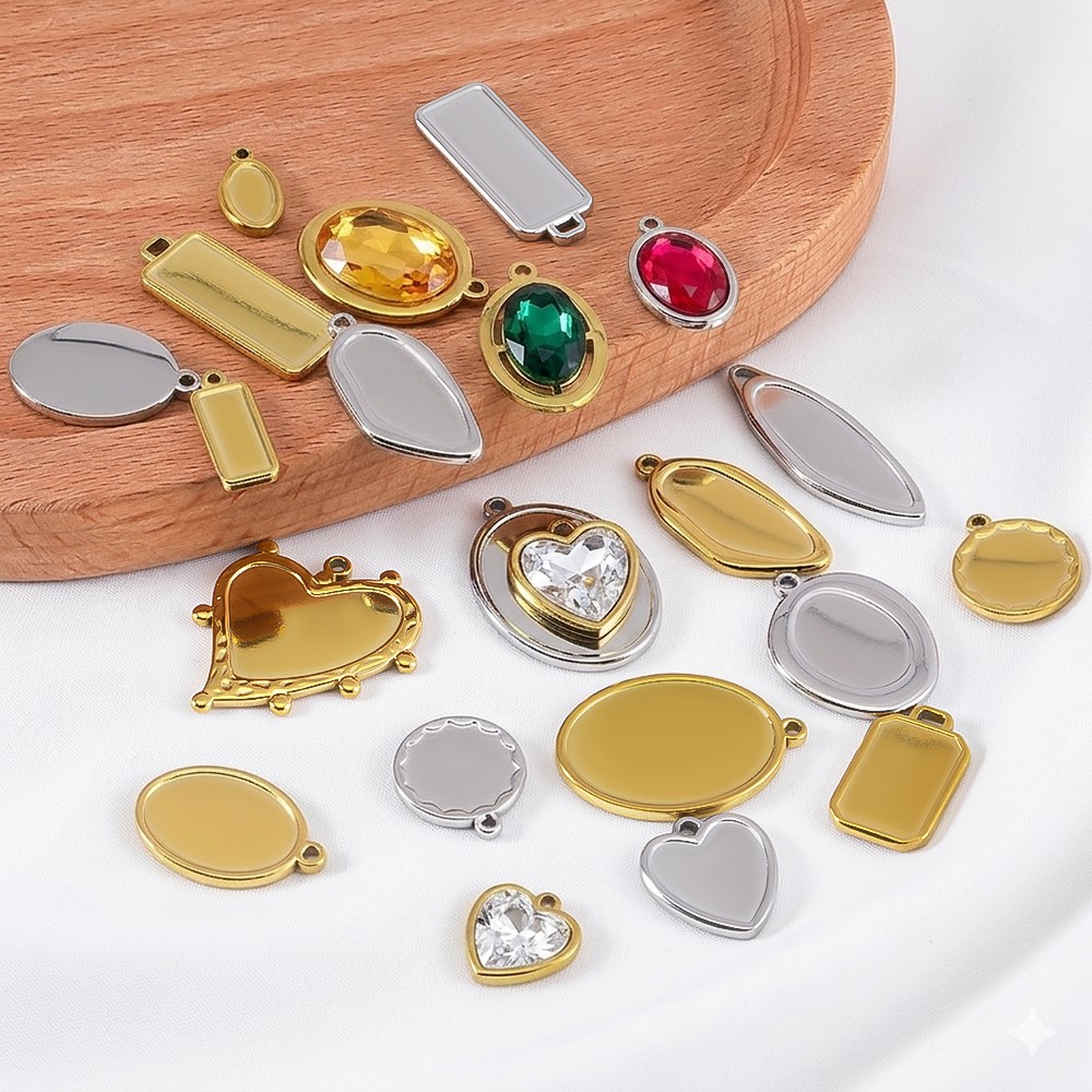 5pcs 1pcs No Fade Stainless Ir - Jewelry Making Resin recension och pris