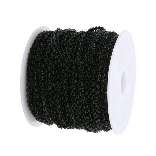 Iron Plated Necklace Chains Bu - Chain Roll Cable recension och pris