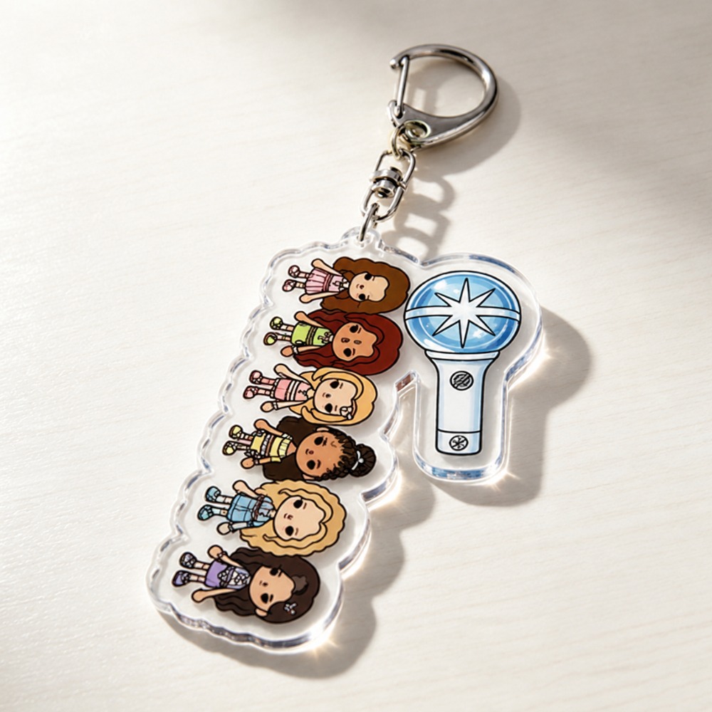 K-pop Katseye Keychain Accesso - Jewelry Making Ideas recension och pris