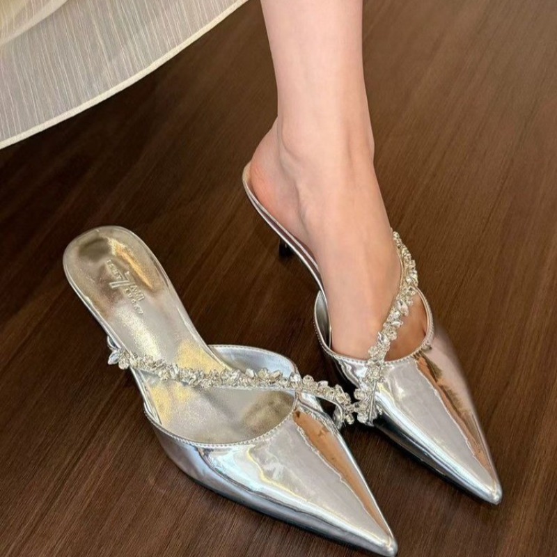 Sexy silver stiletto platform  - Jewelry Making For Adults recension och pris