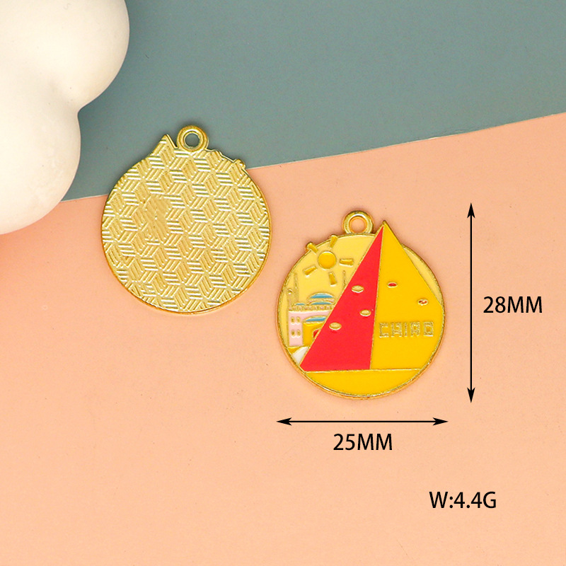 10pcs Colorful Enamel Travel C - Jewelry Making Tokyo recension och pris