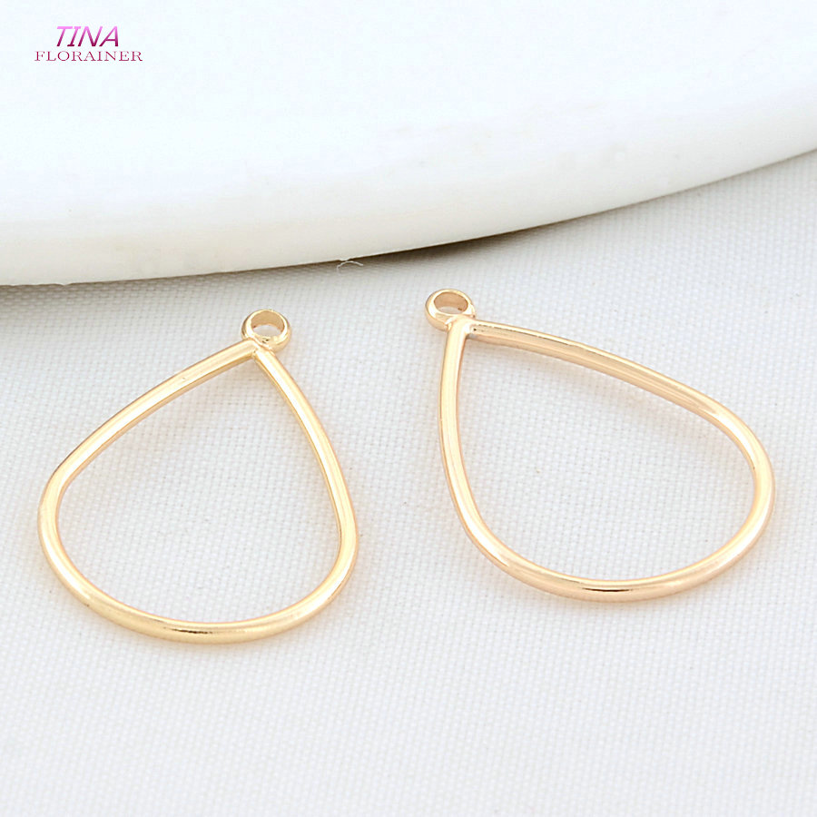 12*18MM 18K Gold Color Drop Sh - Jewelry Making Ring Tool recension och pris