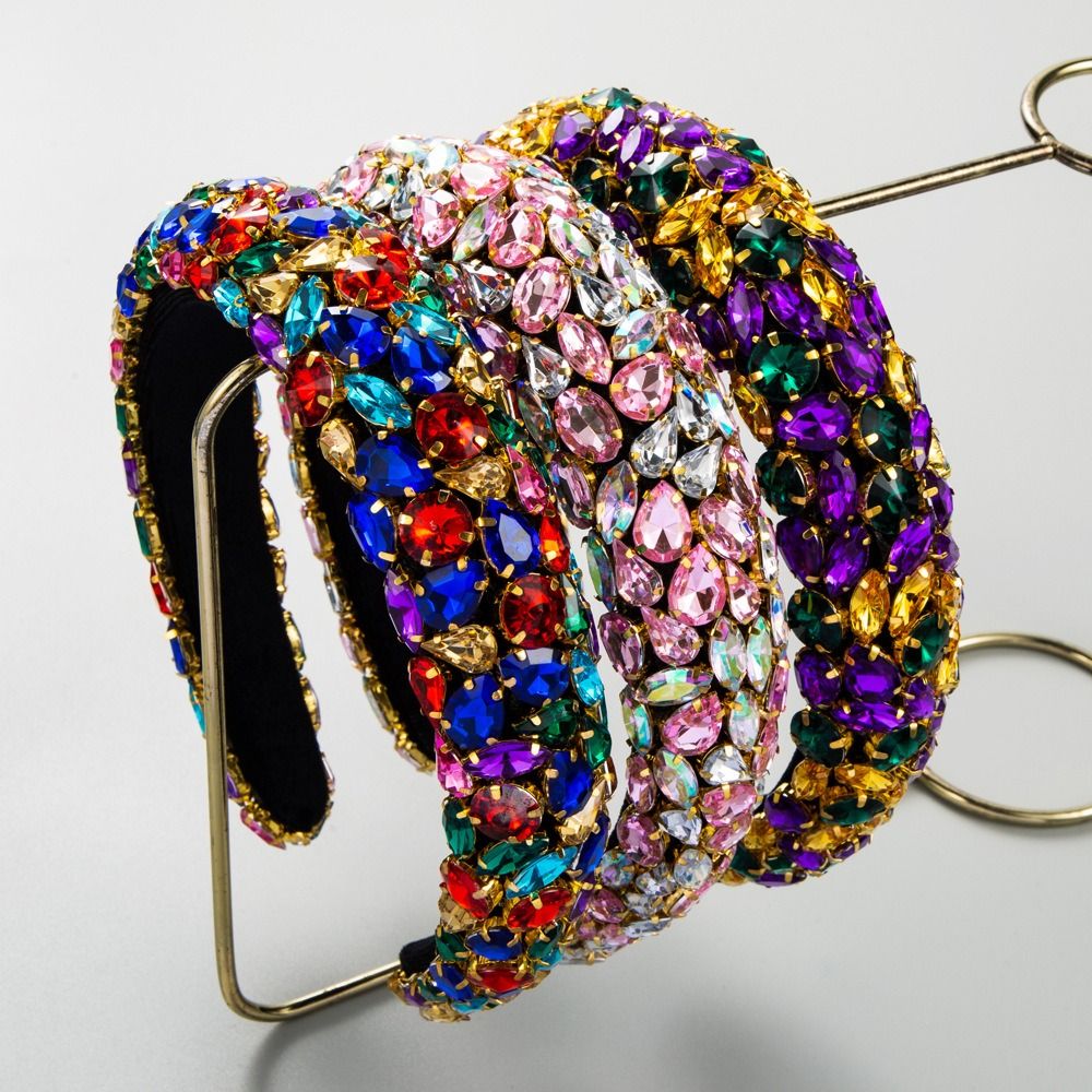 Retro Colorful Rhinestone Head - Jewelry Making For Kids recension och pris
