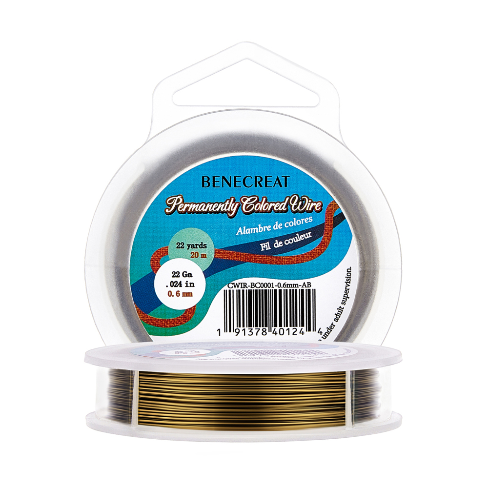 0.6MM Tarnish Resistant Copper - Wire 22 Gauge Copper recension och pris