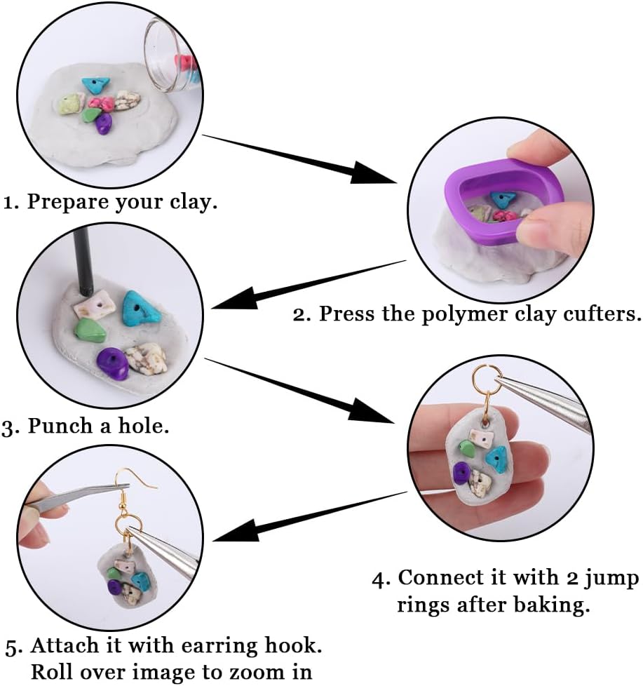 Polymer Clay Earring Making Ki - Jewelry Making Ring Tool recension och pris