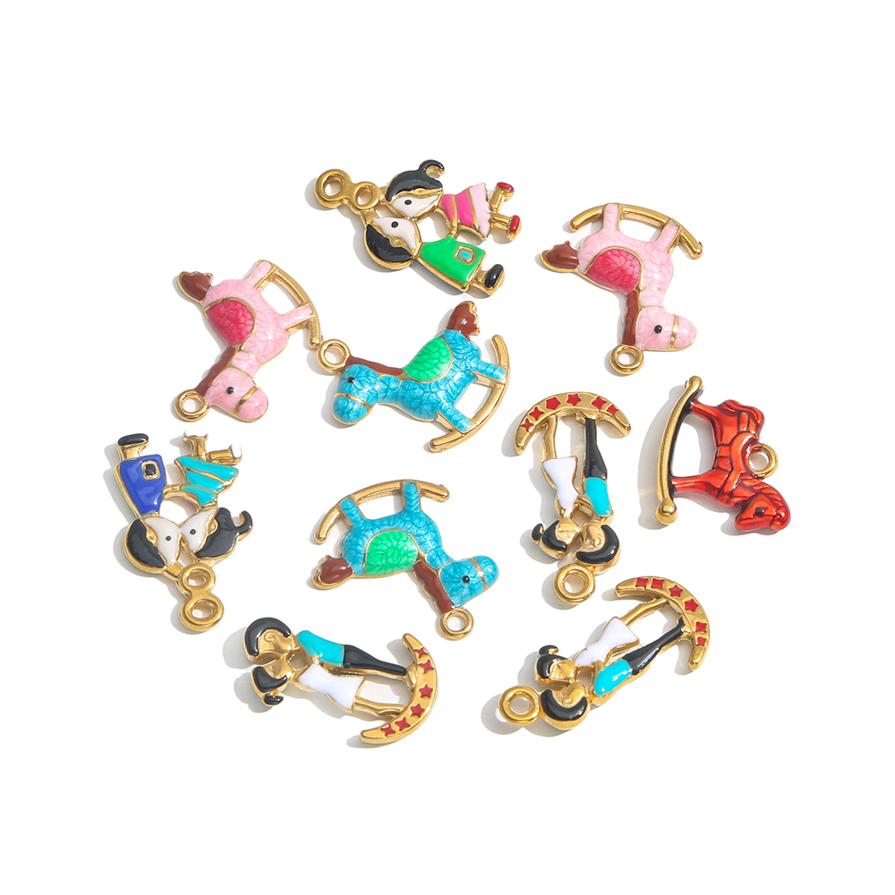 2pcs Stainless Steel Charm Cou - Jewelry Making For Couples recension och pris