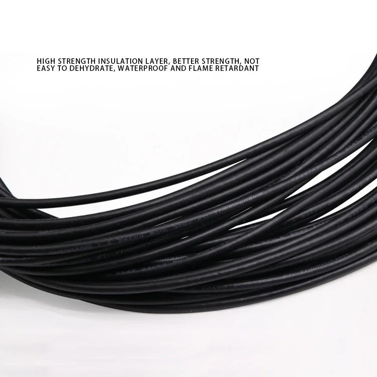 5/10m UL2547 Shielded Wire 30  - Wire 22 Gauge Copper recension och pris