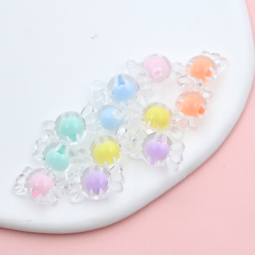 15x8mm Clear Candy shaped Acry - Jewelry Making For Kids recension och pris
