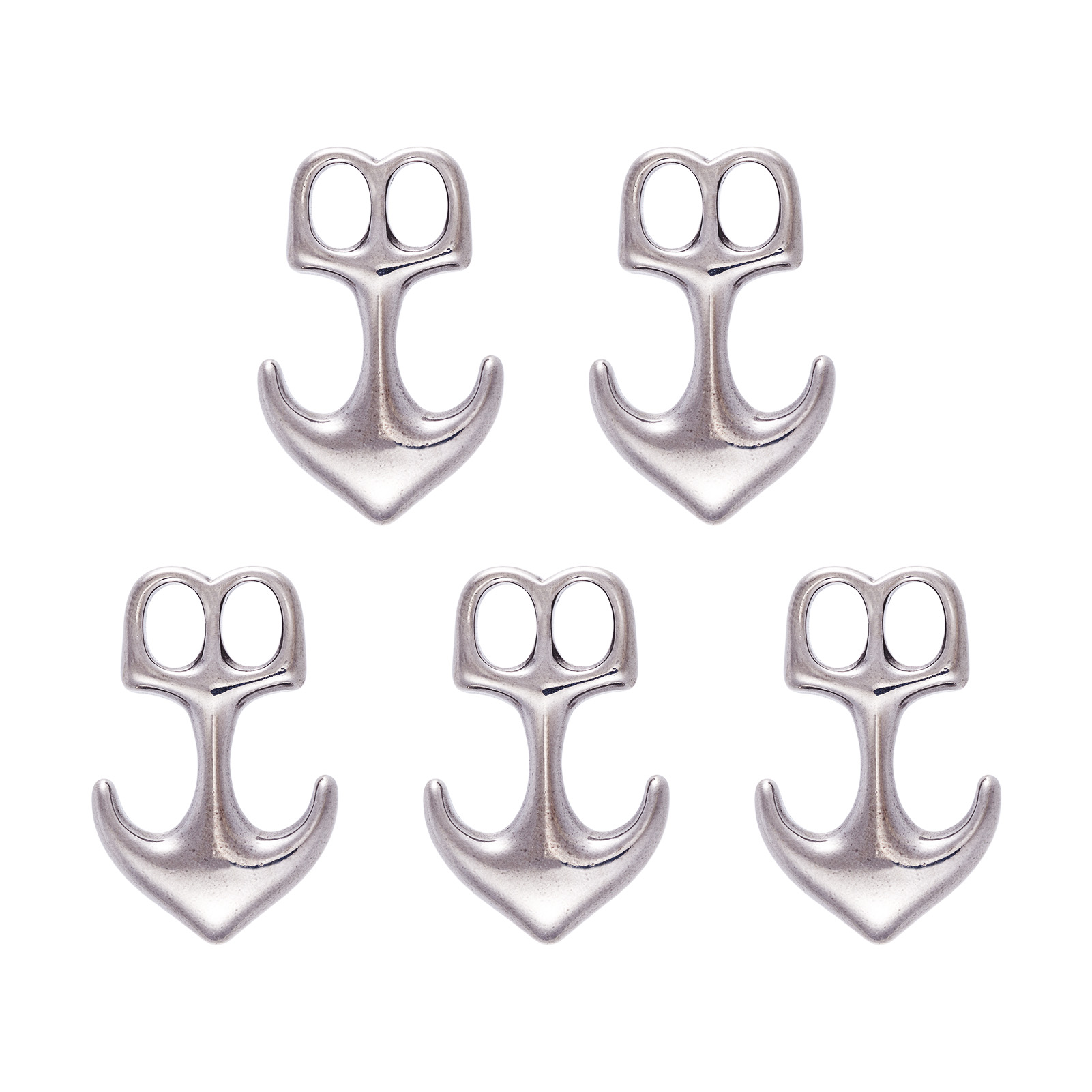 5pcs Anchor Hook Clasps 304 St - Jewelry Making For Adults recension och pris