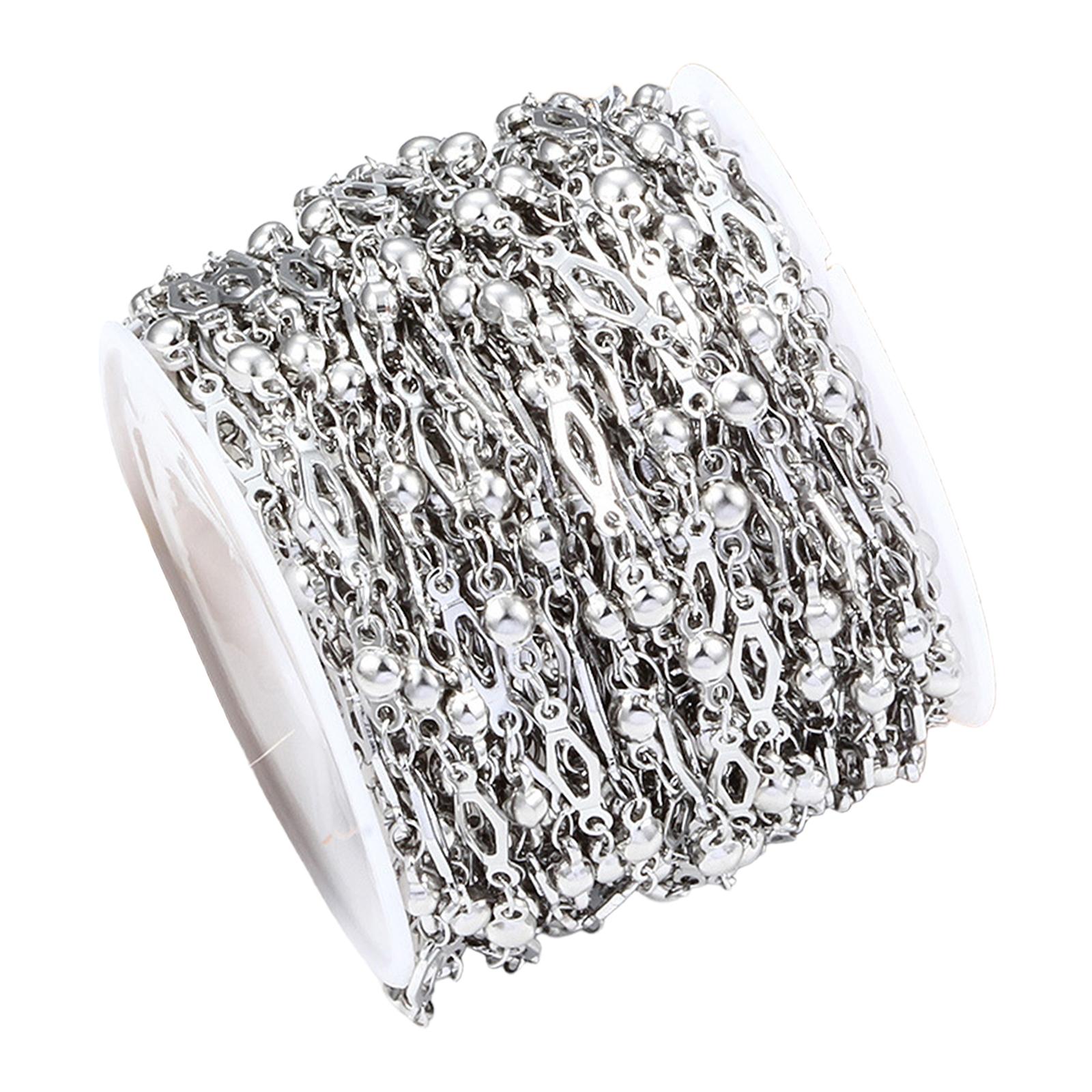 Silver Stainless Steel Cable L - Chain Roll Cable recension och pris