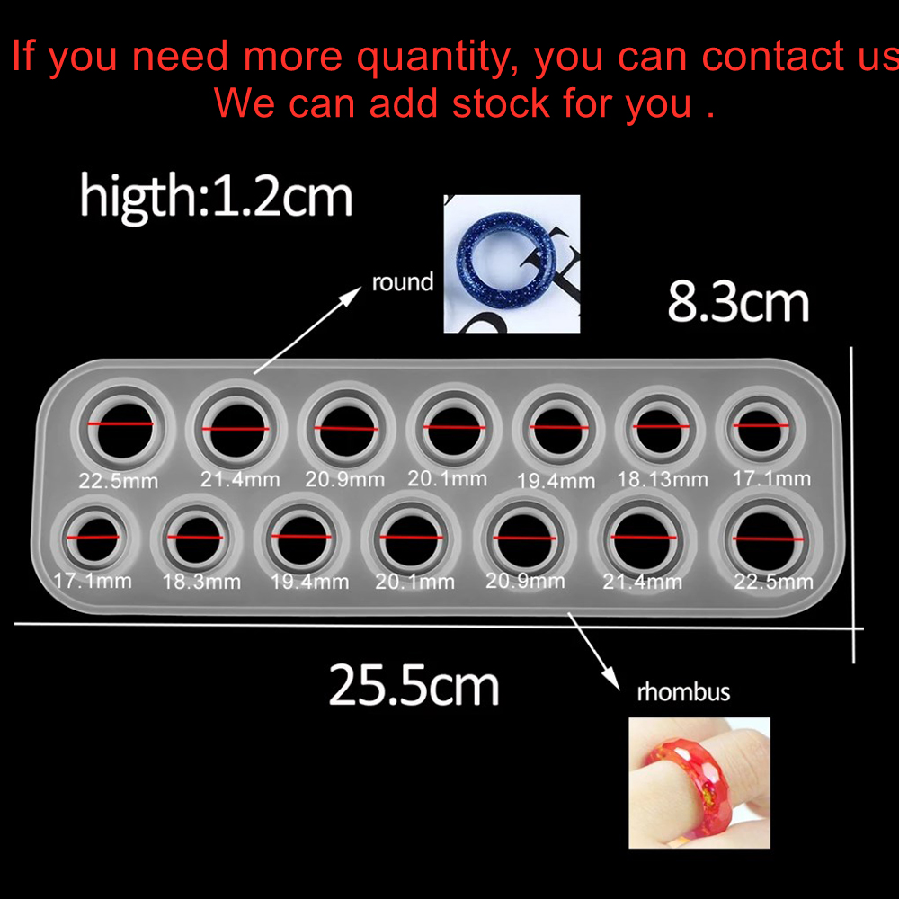 1Pcs Rings Resin Epoxy Molds M - Jewelry Making Ring Tool recension och pris