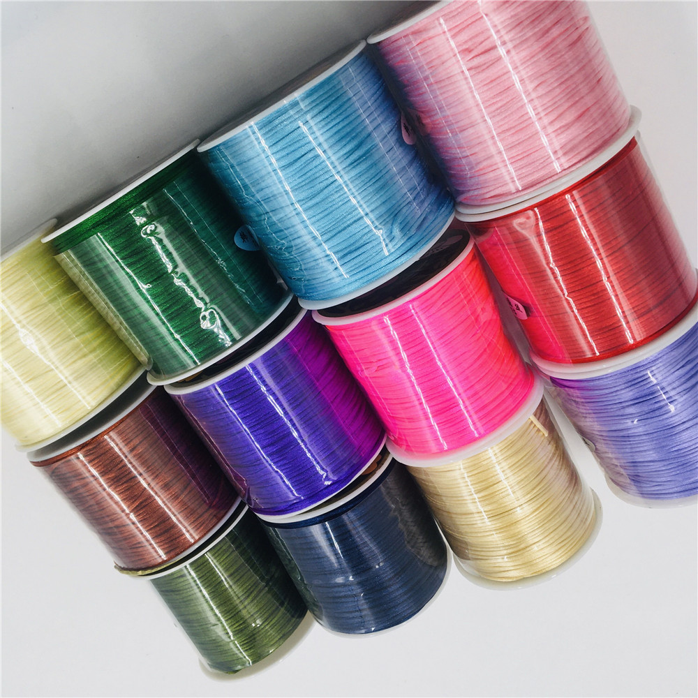1mm Rope  50meters/roll Satin  - Knotting Cord Silk recension och pris