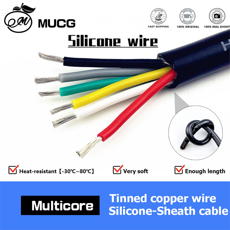 Heat-resistant Silicone Wire S - Wire 22 Gauge Copper recension och pris