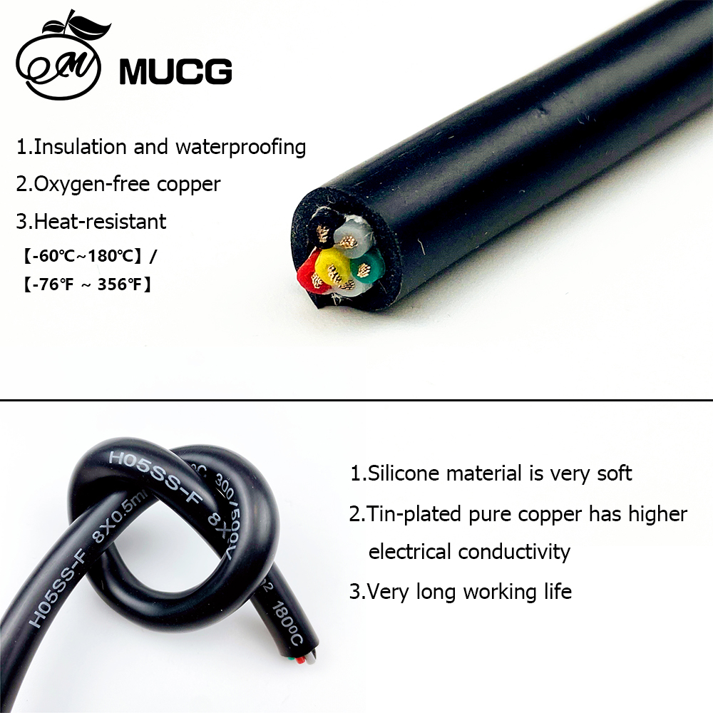 Heat-resistant Silicone Wire S - Wire 22 Gauge Copper recension och pris
