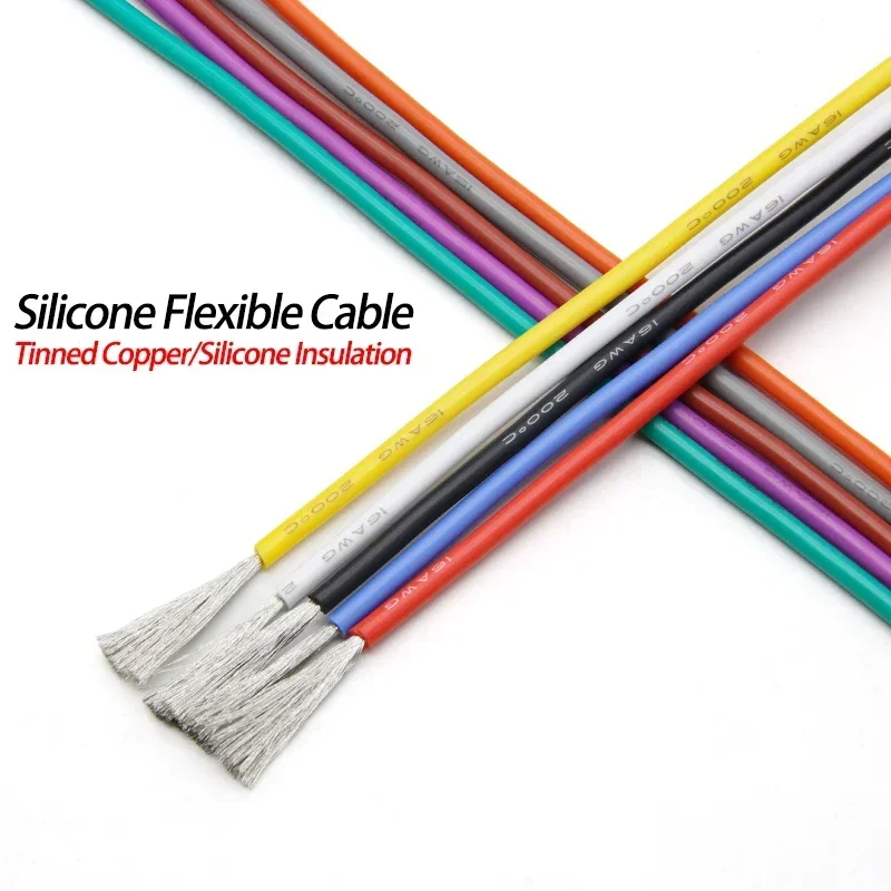 1M Heat-resistant Cable 30 28  - Wire 22 Gauge Copper recension och pris