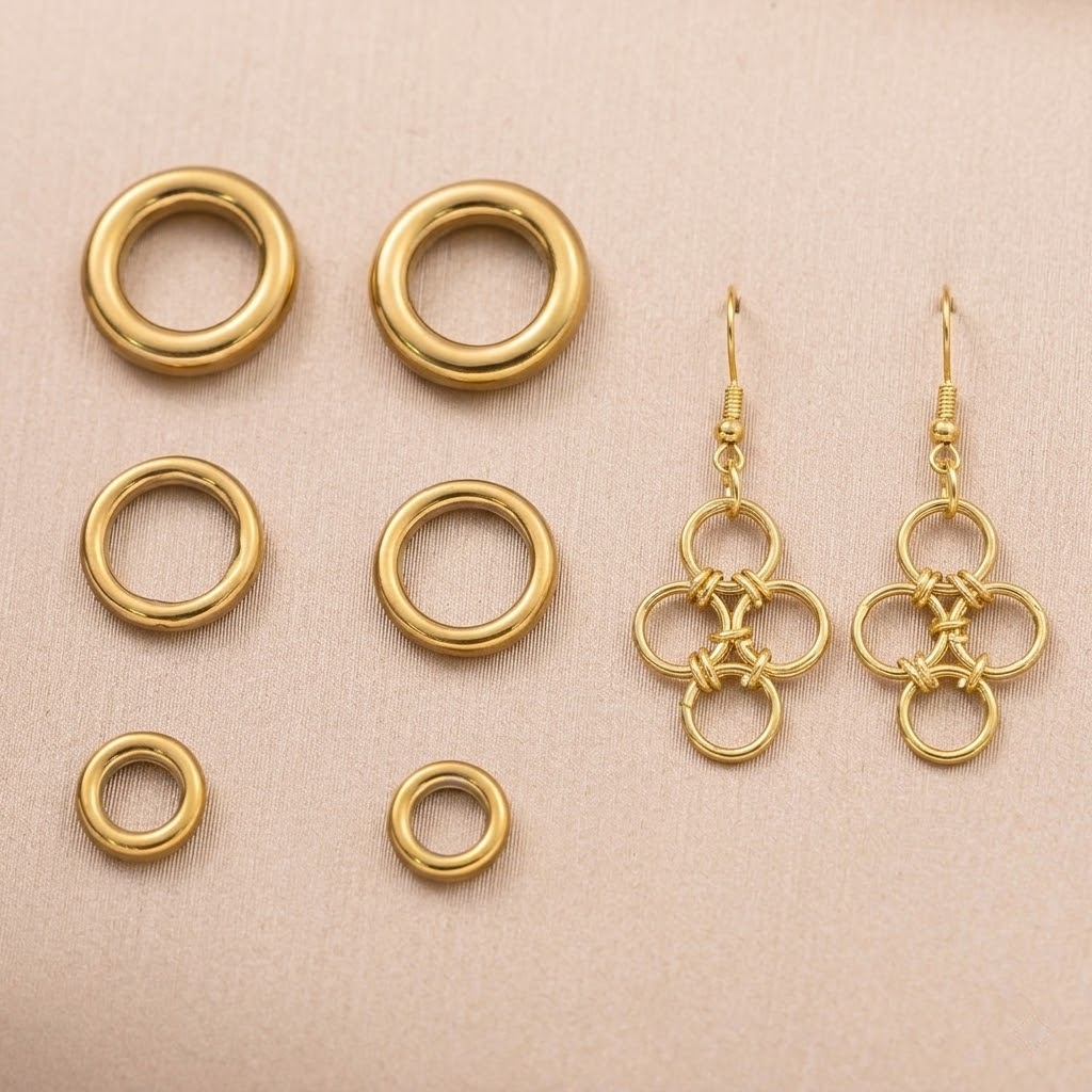 20pcs Stainless Steel Soldered - Jewelry Making Jump Rings recension och pris