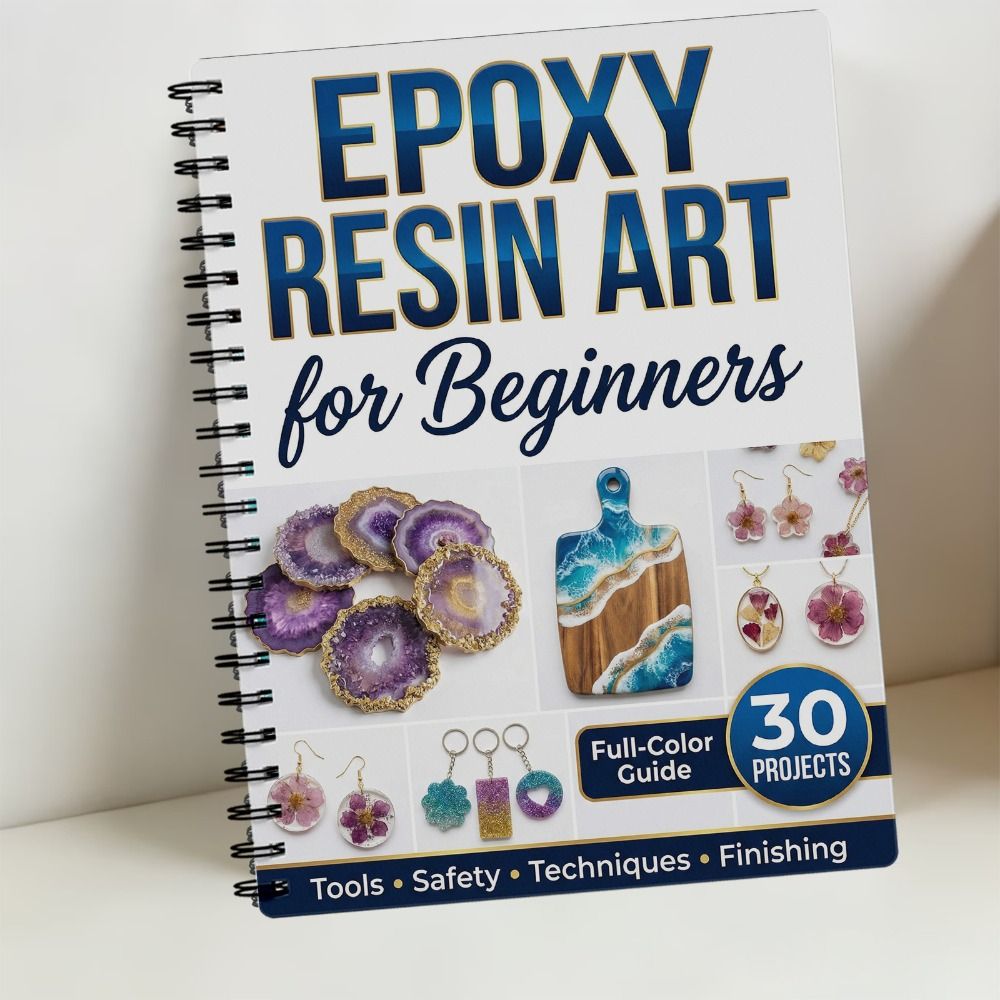 Step-by-Step Epoxy Resin Art H - Jewelry Making Guide recension och pris
