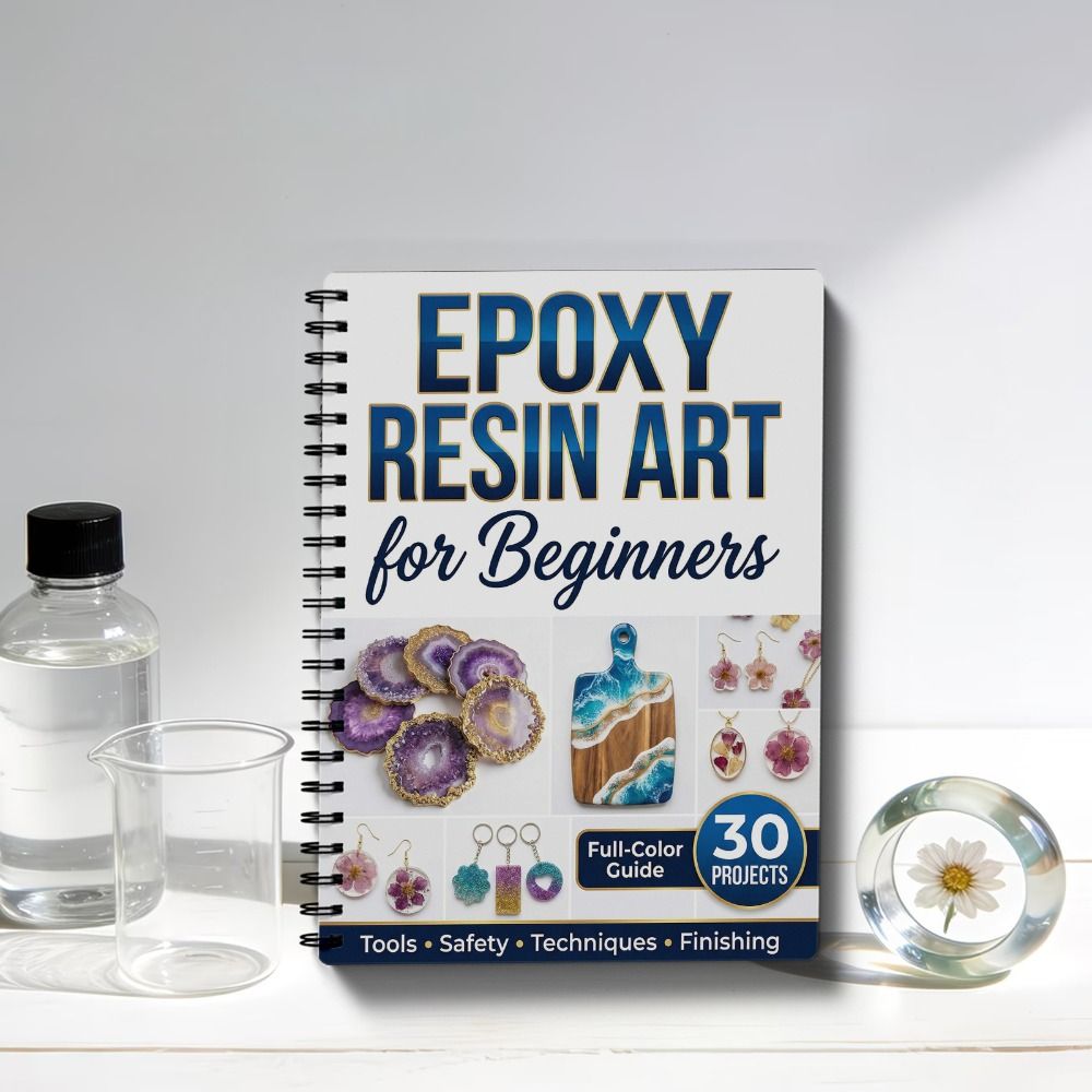 Step-by-Step Epoxy Resin Art H - Jewelry Making Guide recension och pris