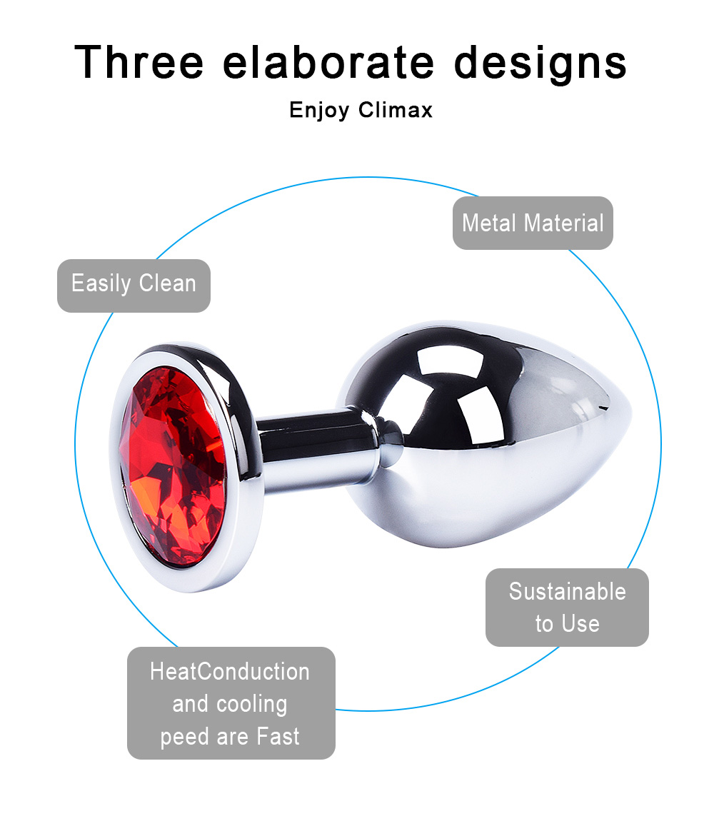Metal Anal Plug Adults Sex Toy - Jewelry Making For Adults recension och pris