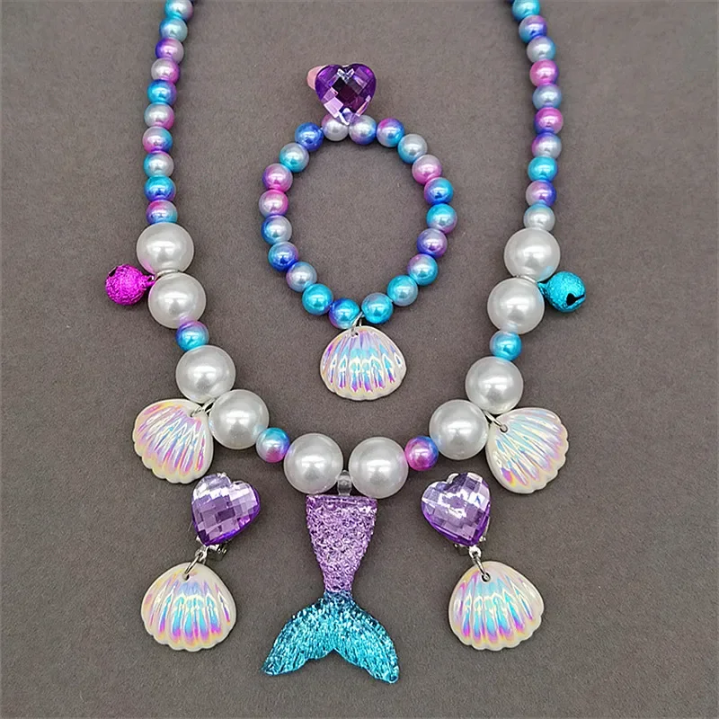 Girl's Mermaid Theme Sequin Ha - Jewelry Making For Kids recension och pris