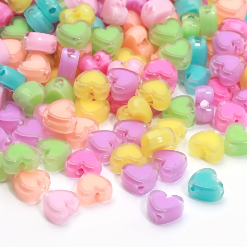 100pcs8mm, Love mixed beads in - Jewelry Making For Couples recension och pris