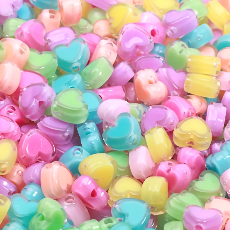 100pcs8mm, Love mixed beads in - Jewelry Making For Couples recension och pris