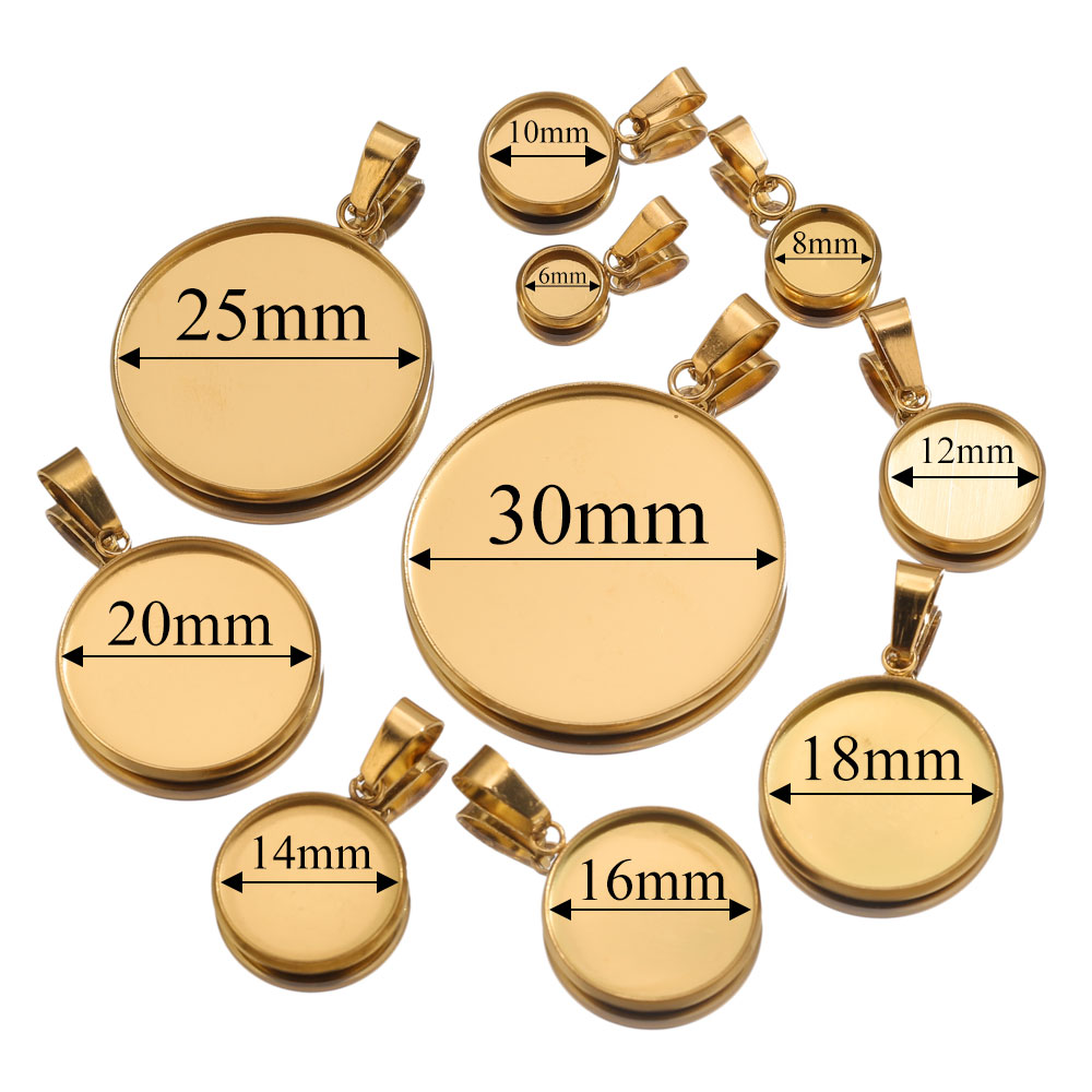 10pcs Stainless Steel Gold Pen - Jewelry Making Resin recension och pris