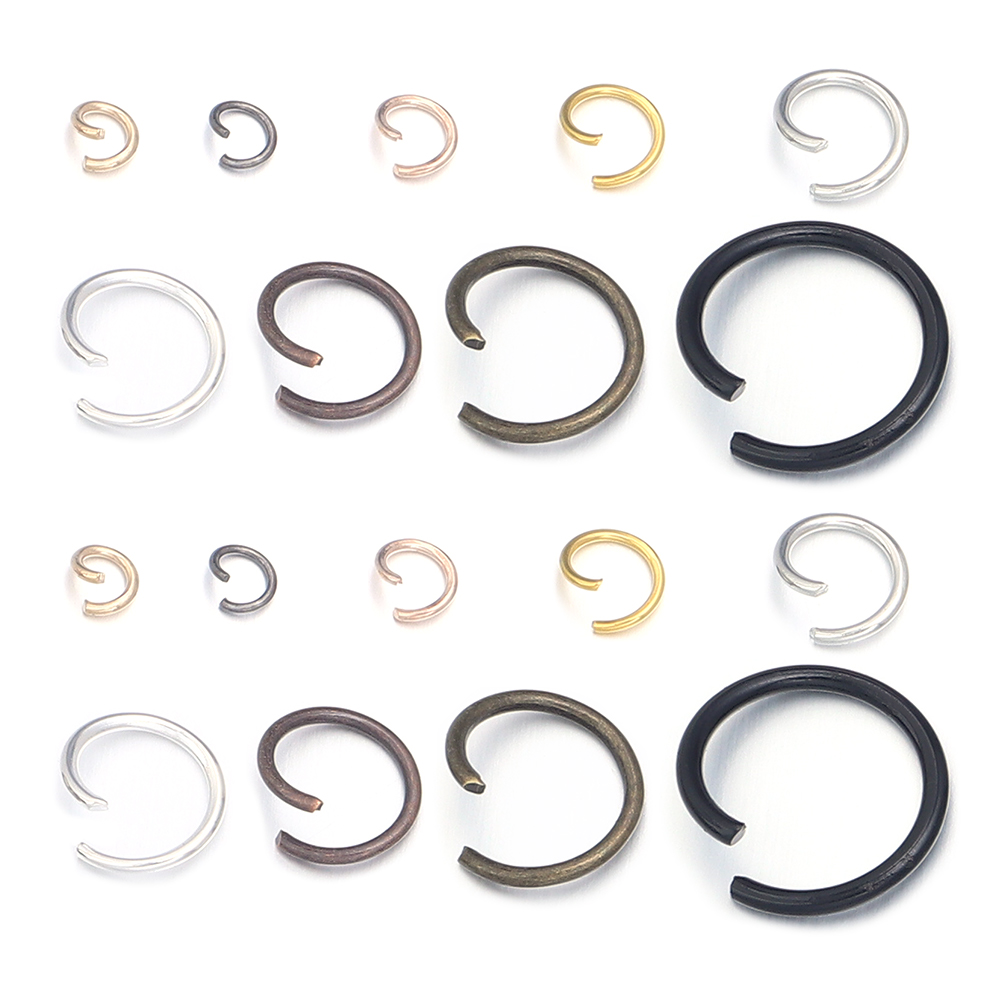 200pcs/lot Metal Open Jump Rin - Jewelry Making Jump Rings recension och pris