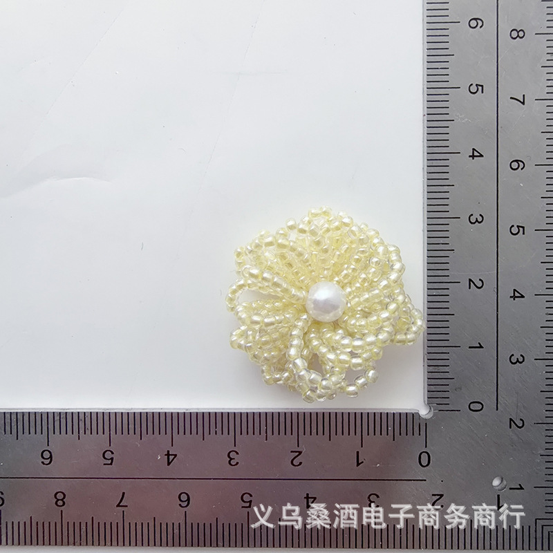 Pearl Beaded Flower Shoe Charm - Jewelry Making For Adults recension och pris