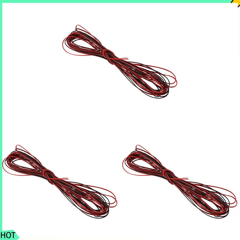 AWAH 3X 22 Gauge 15M Red Black - Wire 22 Gauge Copper recension och pris
