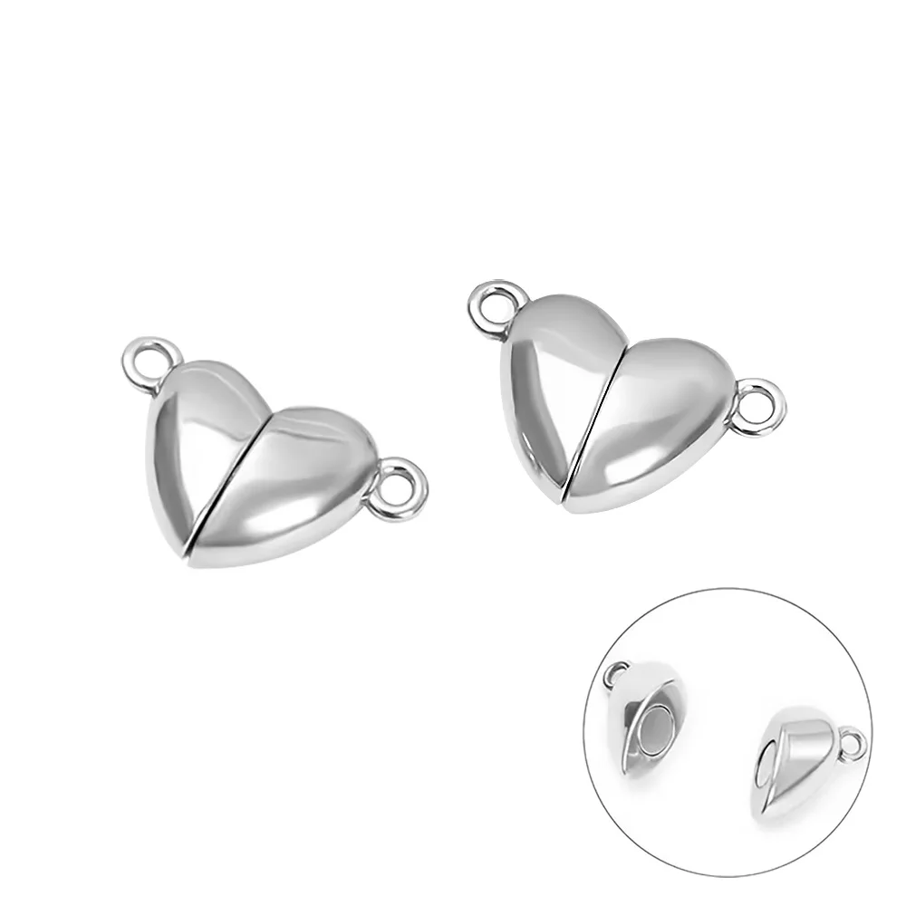 5Pairs Love Heart Magnetic Con - Jewelry Making For Couples recension och pris