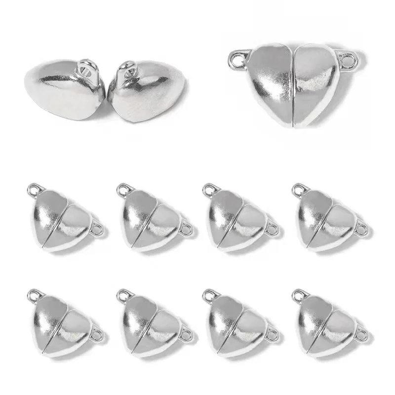 5Pairs Love Heart Magnetic Con - Jewelry Making For Couples recension och pris