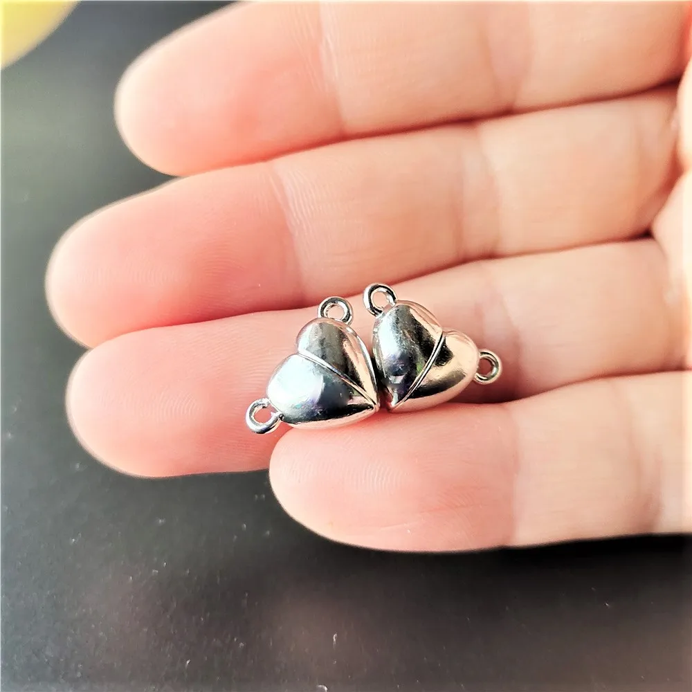 5Pairs Love Heart Magnetic Con - Jewelry Making For Couples recension och pris