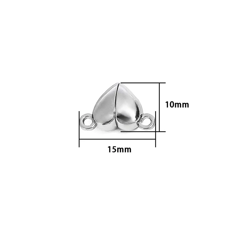 5Pairs Love Heart Magnetic Con - Jewelry Making For Couples recension och pris